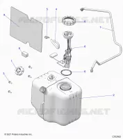 KRAFTSTOFFSYSTEM, FUEL TANK ASM.