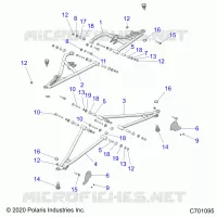 FRONT SUSPENSION CONTROL ARMS