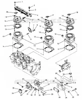 CYLINDER   MANIFOLD ASSEMBLY STORM 0965782, STORM SKS 0965582, EURO STORM (4931593159D001)