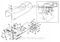SITZ   GASBEHÄLTER ULTRA TOURING 0985378 and EUROPEAN ULTRA TOURING E985378 (4943404340A009)