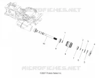 ANTRIEB, MAIN GETRIEBEGEHÄUSE OUTPUT SHAFT