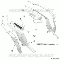 KOTFLÃŒGEL HINTENS AND BEZELS- Z19VFE92AC/BC/AD/BD/AM/BM/LAG/BG (C700248-8)