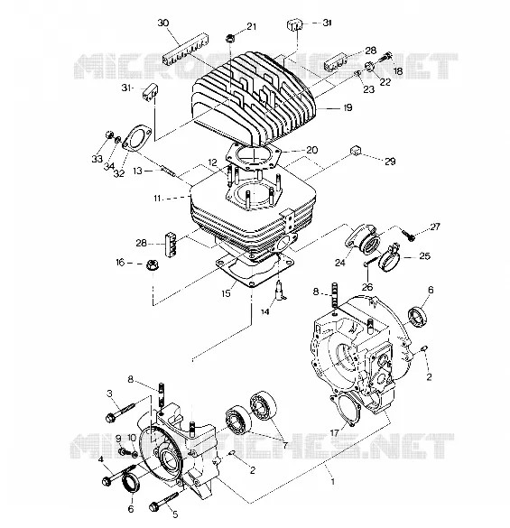 CRANKCASE AND ZYLINDER (4914771477032A)