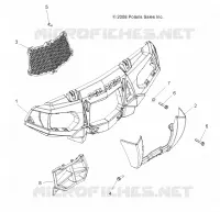 FRONTSTOSSSTANGE AND MOUNTING