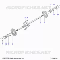 HINTERRADAUFHÃ„NGUNG AXLE