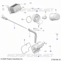 ENGINE, DIPSTICK &amp; OIL FILTER