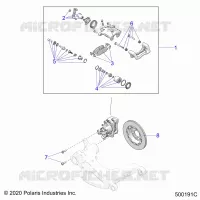 BRAKES, BREMSZANGE HINTEN