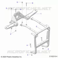 FRONTSTOSSSTANGE SUPPORT