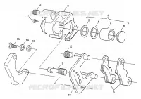 FRONT BREMSE XPLORER 300 W97CC28C (4939813981B008)