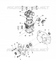 CRANKCASE AND ZYLINDER STAR TRAK (4912731273018A)