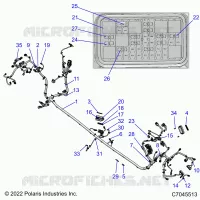 ELEKTRIC, WIRE HARNESS, CHASSIS