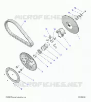 ANTRIEB, SECONDARY CLUTCH