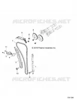 CAM CHAIN AND TENSIONER