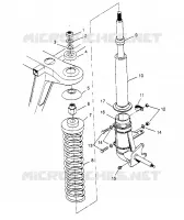 Verstrebung 2x4 400L W947540 (4926752675B001)