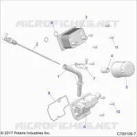 ENGINE, DIPSTICK &amp; OIL FILTER