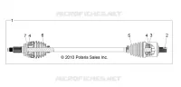 ANTRIEB, FRONT HALF SHAFT