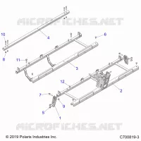 CHASSIS, SITZ SUPPORTS