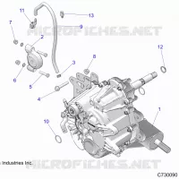 ANTRIEB, MAIN GEARCASE MOUNTING