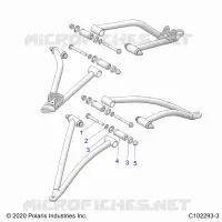 SUSPENSION, A-ARM MOUNTING