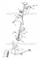 Lenksäule Scrambler W967840 (4935823582B009)