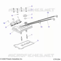 ENGINE, THROTTLE BODY AND VENTILDECKEL