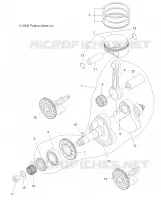 MOTOR, KURBELWELLE AND KOLBEN