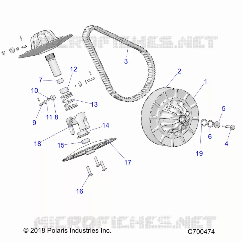 ANTRIEB, SECONDARY CLUTCH