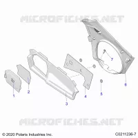 BODY, CLOSE OFF PANEL and ACCESS PANEL