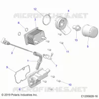 ENGINE, DIPSTICK &amp; OIL FILTER