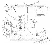 ÖLTANK SL 900 B964291 and  Intl. SL 900 I964291 (4935583558A012)