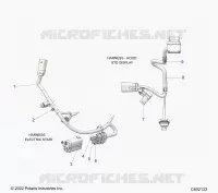 ELEKTRIC, WIRE HARNESS, HOOD, ELEC. START