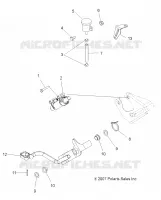 BREMSES, BREMSE PEDAL AND REAR MASTER CYLINDER