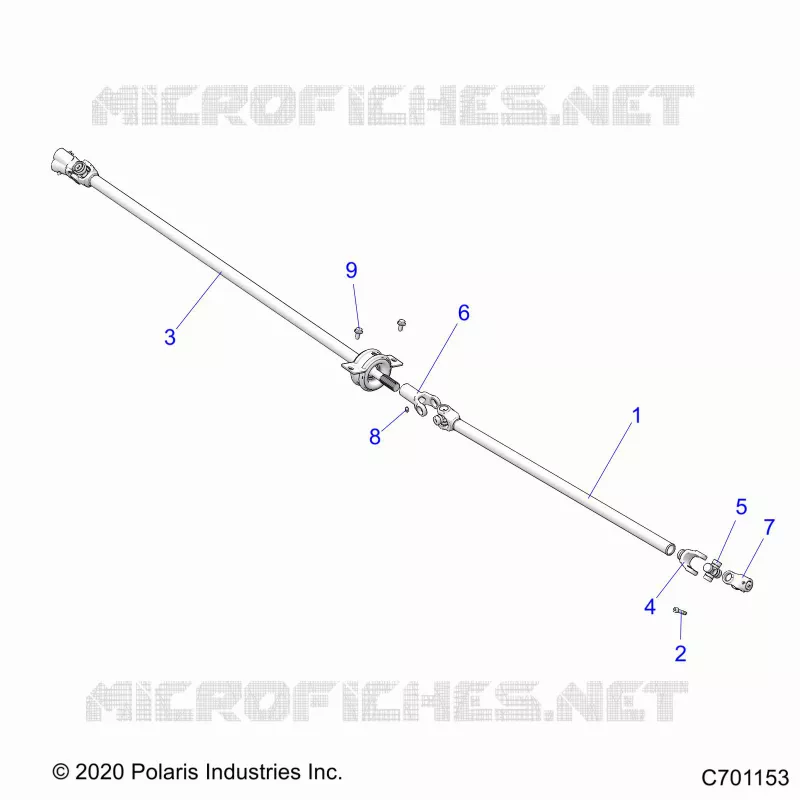 ANTRIEB, PROP SHAFT