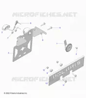 ELEKTRIC, HORN, AND LICENSE PLATE LIGHT