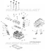 ZYLINDER HEAD, CAM AND VALVES