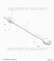 ANTRIEB, FRONT PROP SHAFT