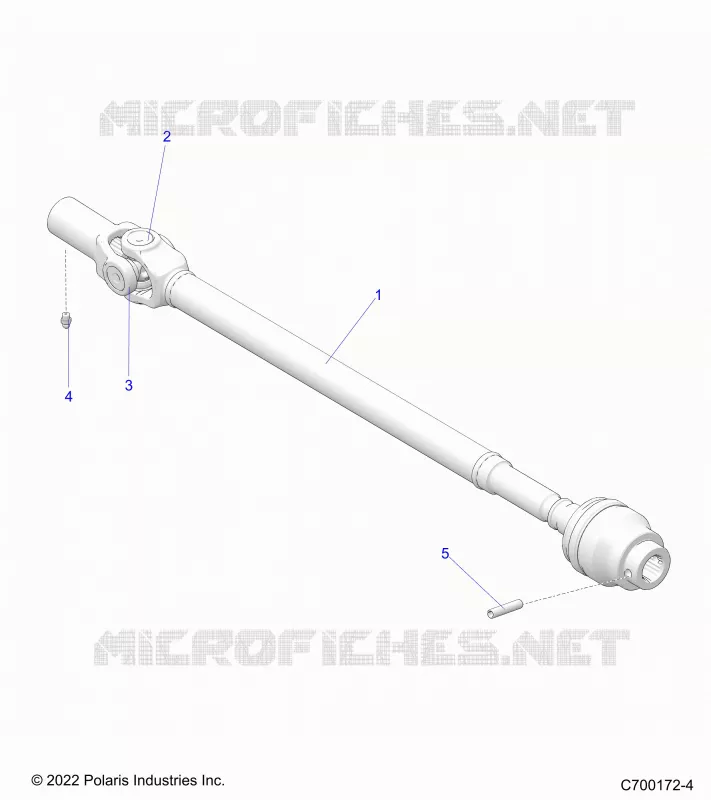 ANTRIEB, FRONT PROP SHAFT