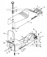 SITZ   GASBEHÄLTER ASSEMBLY SUPER SPORT 0940743 (4927742774002A)