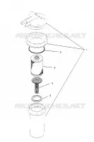 DRAIN ASSEMBLY SLT 750 B954170 (4930563056C009)