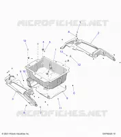 KAROSSERIE HINTEN RACK