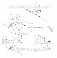 FRONT SUSPENSION CONTROL ARMS