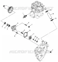 WASSERPUMPE (SPORT) Sport 400L W97BA38C (4940124012D012)