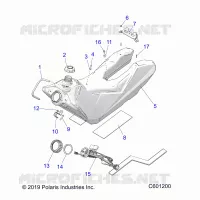KRAFTSTOFFSYSTEM, FUEL TANK ASM.