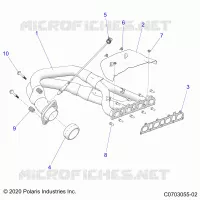 ENGINE, ABGASSYSTEM, HEADPIPE AND RELATED