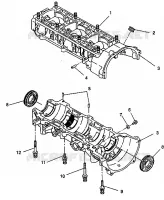 CRANKCASE ASSEMBLY XLT E940767,  XLT SP E940667    XLT SKS E940567 (49274227420032)