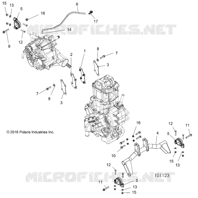 ENGINE, ENGINE AND ÃŒBERTRAGUNG MOUNTING