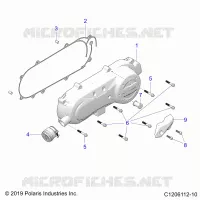 ANTRIEB, CLUTCH COVER AND DUCTING