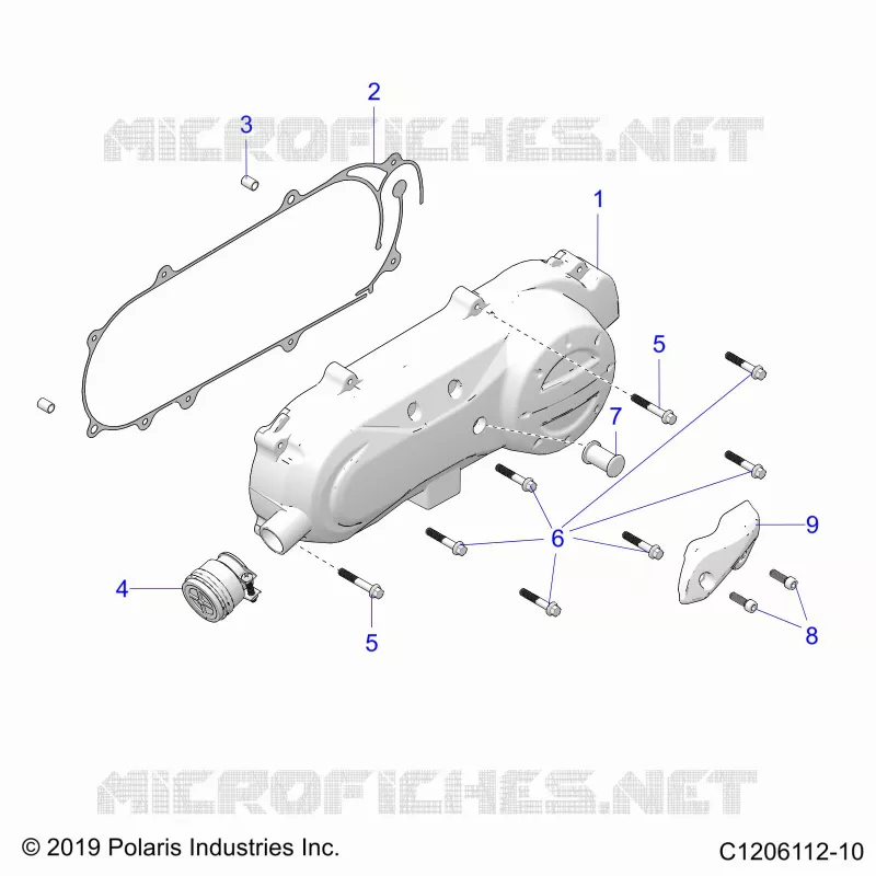 ANTRIEB, CLUTCH COVER AND DUCTING