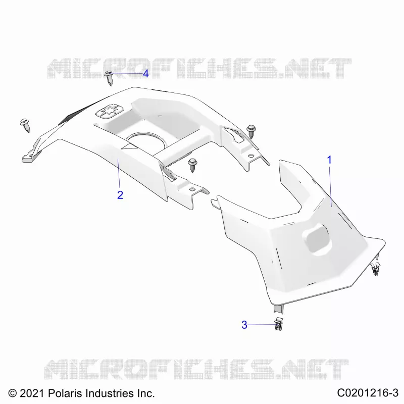 BODY, FRONT COVER