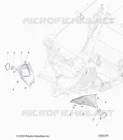 CHASSIS, TIE ROD BOOT ASM.